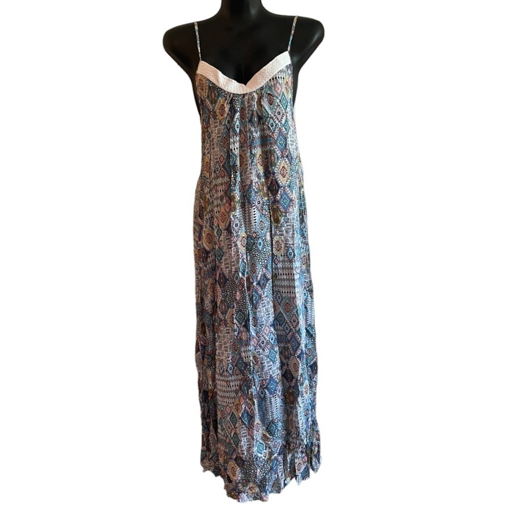 Red Carter Maxi swim cover up